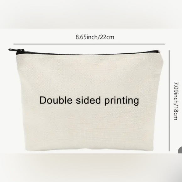 NWT-Book Design Cosmetic Bag 📚 - Picture 4 of 5